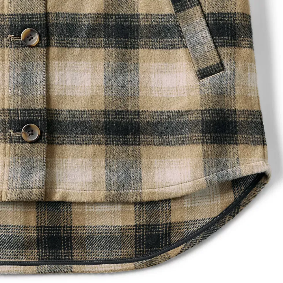 Women's Menswear Shirt Jacket