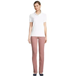Women's Mesh Cotton Short Sleeve Polo Shirt