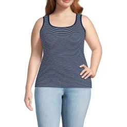 Women's Micro Rib Square Neck Tank