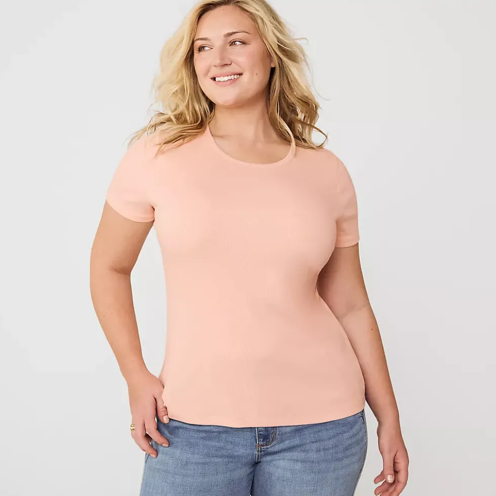 Women's Micro Rib T-Shirt