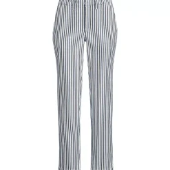 Women's Mid Rise Classic Straight Leg Chino Ankle Pants