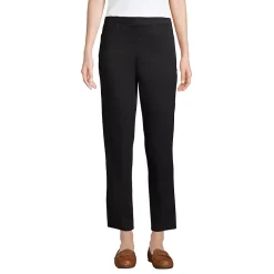 Women's Mid Rise Pull On Chino Ankle Pants
