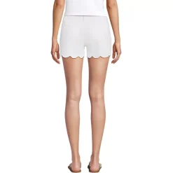 Women's Mid Rise Scallop Hem 5