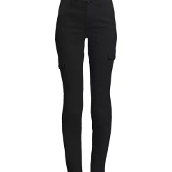 Women's Mid Rise Slim Cargo Chino Pants