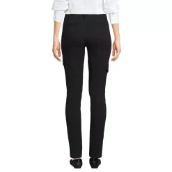Women's Mid Rise Slim Cargo Chino Pants