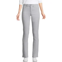 Women's Mid Rise Straight Leg Corduroy Pants