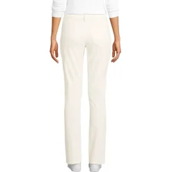 Women's Mid Rise Straight Leg Corduroy Pants
