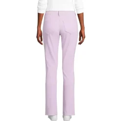 Women's Mid Rise Straight Leg Corduroy Pants