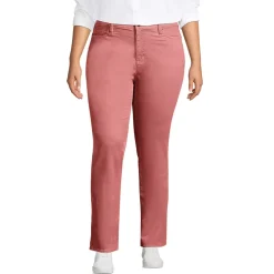 Women's Mid Rise Straight Leg Corduroy Pants