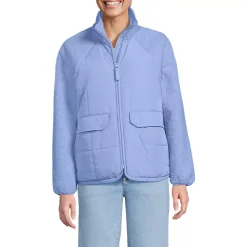 Women's Mixed Media Sherpa Fleece Jacket