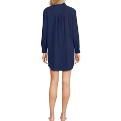 Women's New Button-Up Shirt Cover-Up Dress