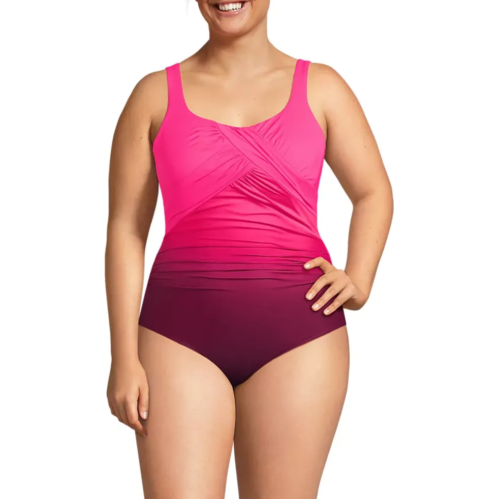 Women's New SlenderSuit Carmela Underwire One Piece Swimsuit