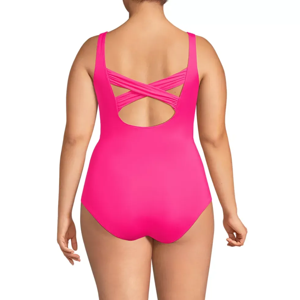 Women's New SlenderSuit Carmela Underwire One Piece Swimsuit