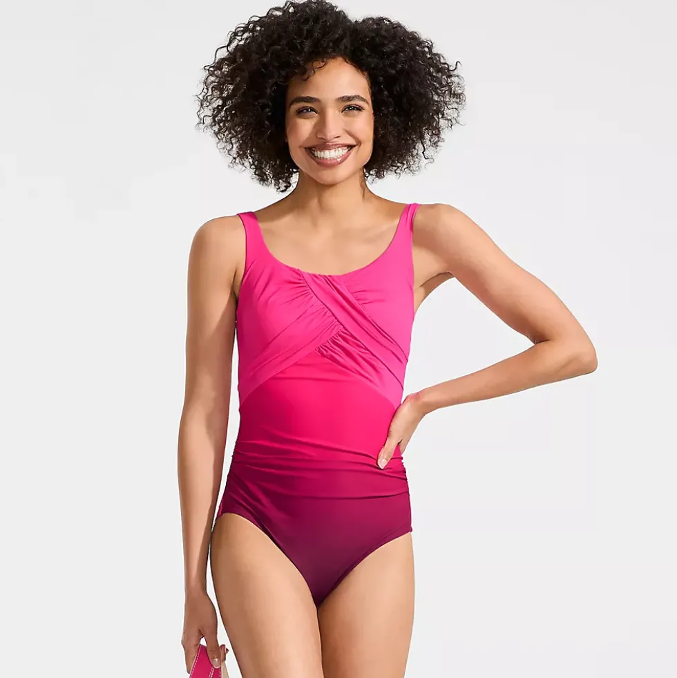 Women's New SlenderSuit Carmela Underwire One Piece Swimsuit