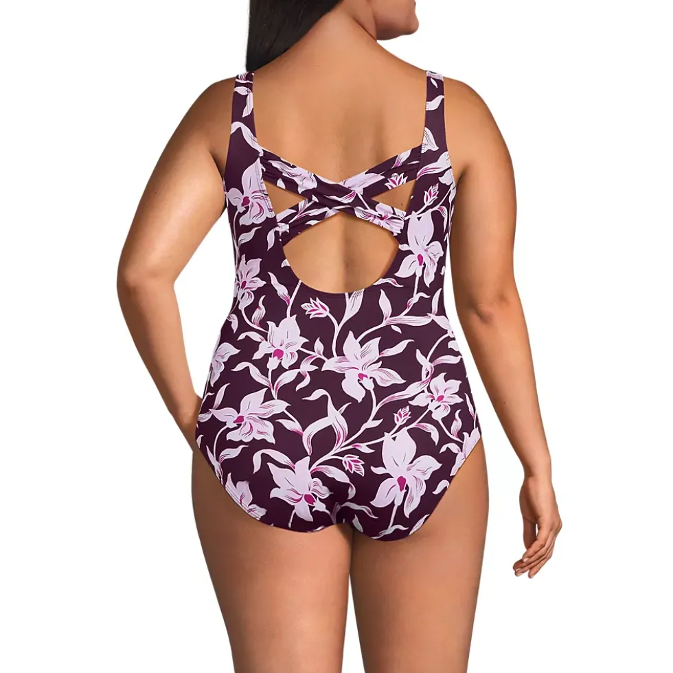 Women's New SlenderSuit Carmela Underwire One Piece Swimsuit