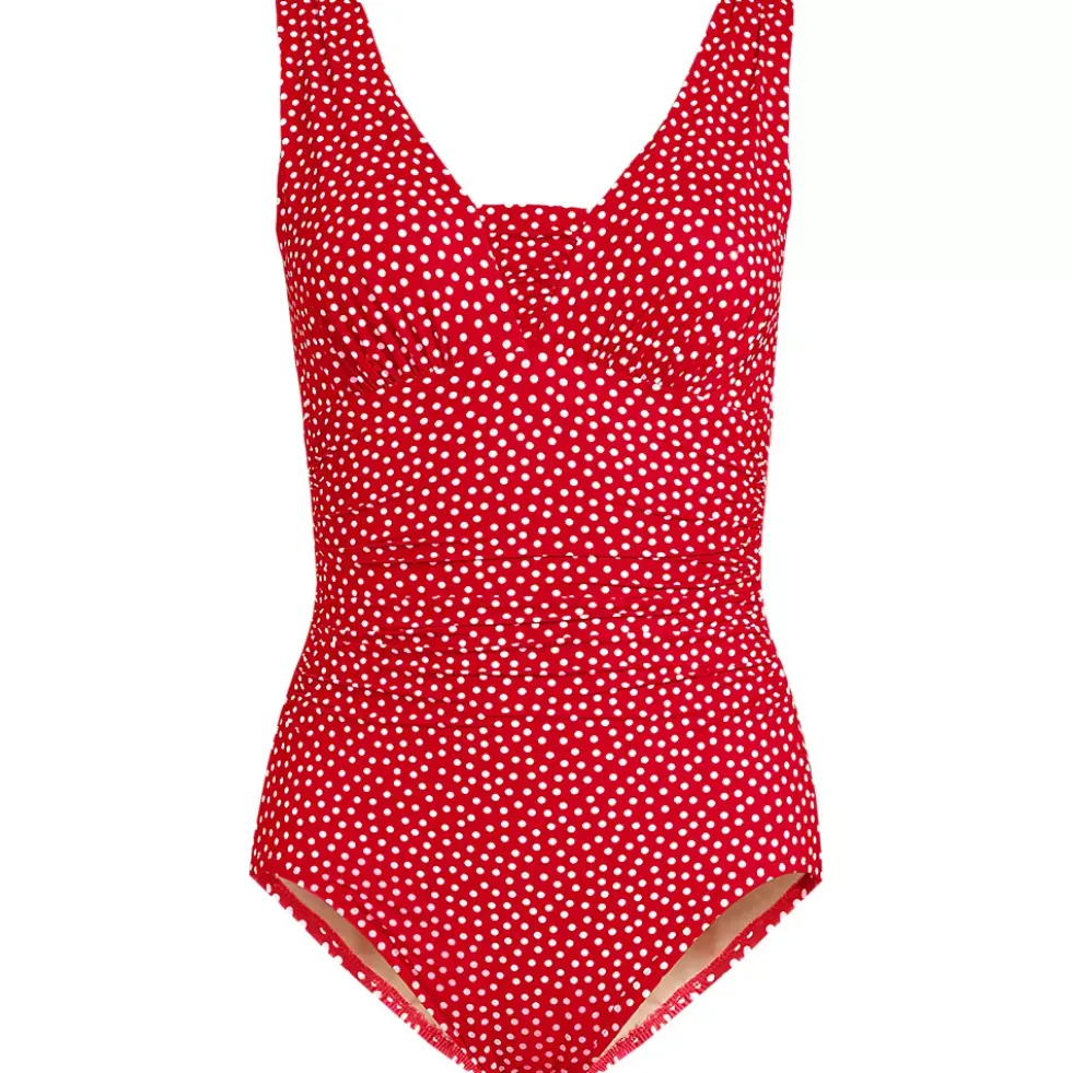 Women's New SlenderSuit Grecian Adjustable Low Leg One Piece