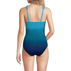 Women's New SlenderSuit Grecian Adjustable Low Leg One Piece