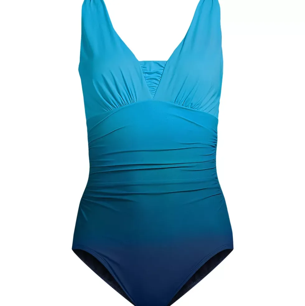 Women's New SlenderSuit Grecian Adjustable Low Leg One Piece