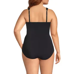 Women's New SlenderSuit Grecian Adjustable Low Leg One Piece