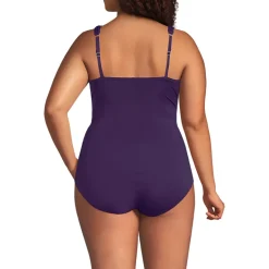 Women's New SlenderSuit Grecian Adjustable Low Leg One Piece