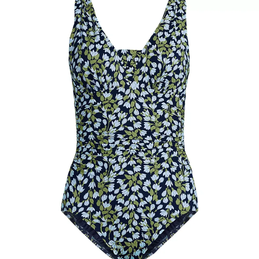 Women's New SlenderSuit Grecian Adjustable Low Leg One Piece