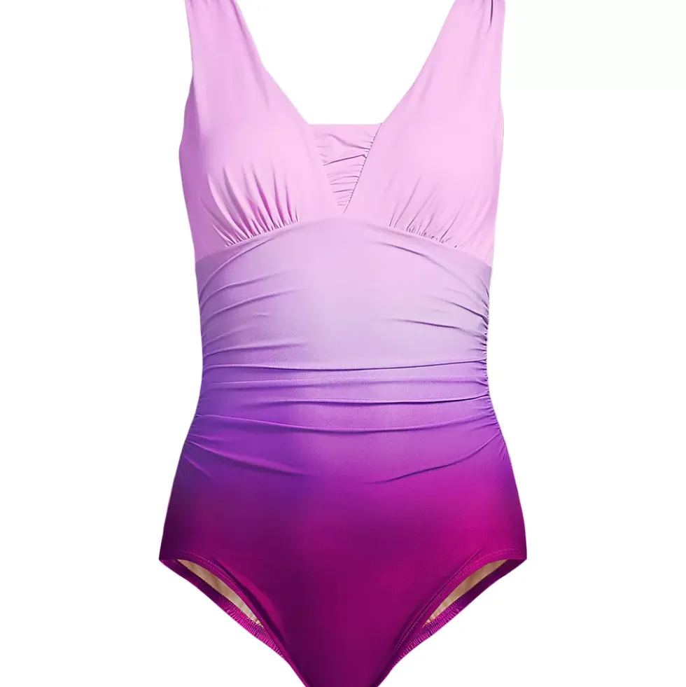 Women's New SlenderSuit Grecian Adjustable Low Leg One Piece
