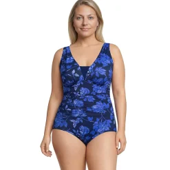 Women's New SlenderSuit Grecian Adjustable Low Leg One Piece
