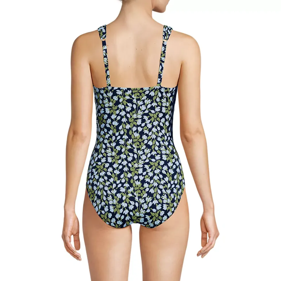 Women's New SlenderSuit Grecian Adjustable Low Leg One Piece