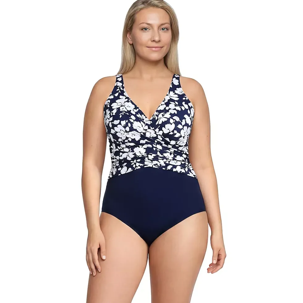 Women's New SlenderSuit Wrap One Piece Swimsuit