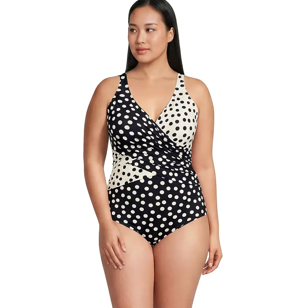 Women's New SlenderSuit Wrap One Piece Swimsuit