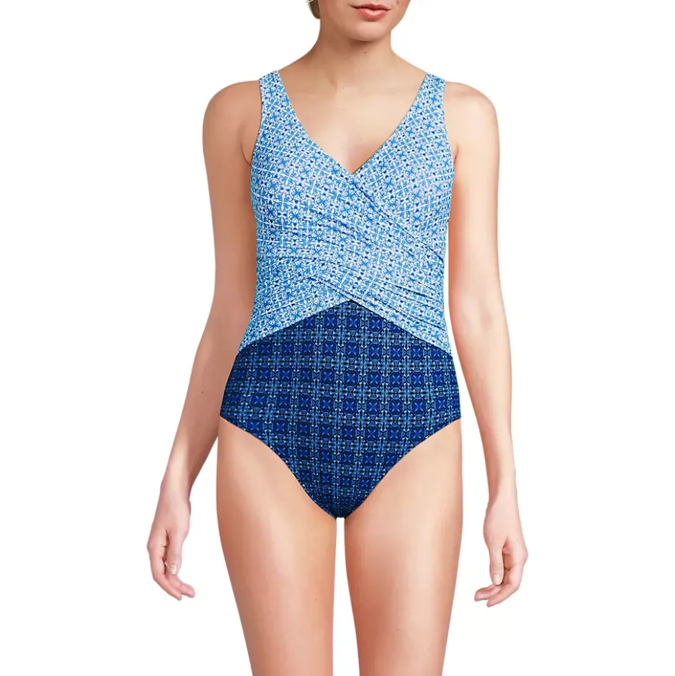 Women's New SlenderSuit Wrap One Piece Swimsuit