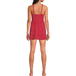 Women's New SlenderSuit Wrap Swim Dress Swimsuit Print