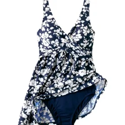 Women's New SlenderSuit Wrap Swim Dress Swimsuit Print