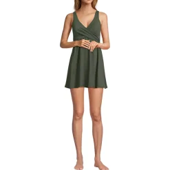 Women's New SlenderSuit Wrap Swim Dress Swimsuit