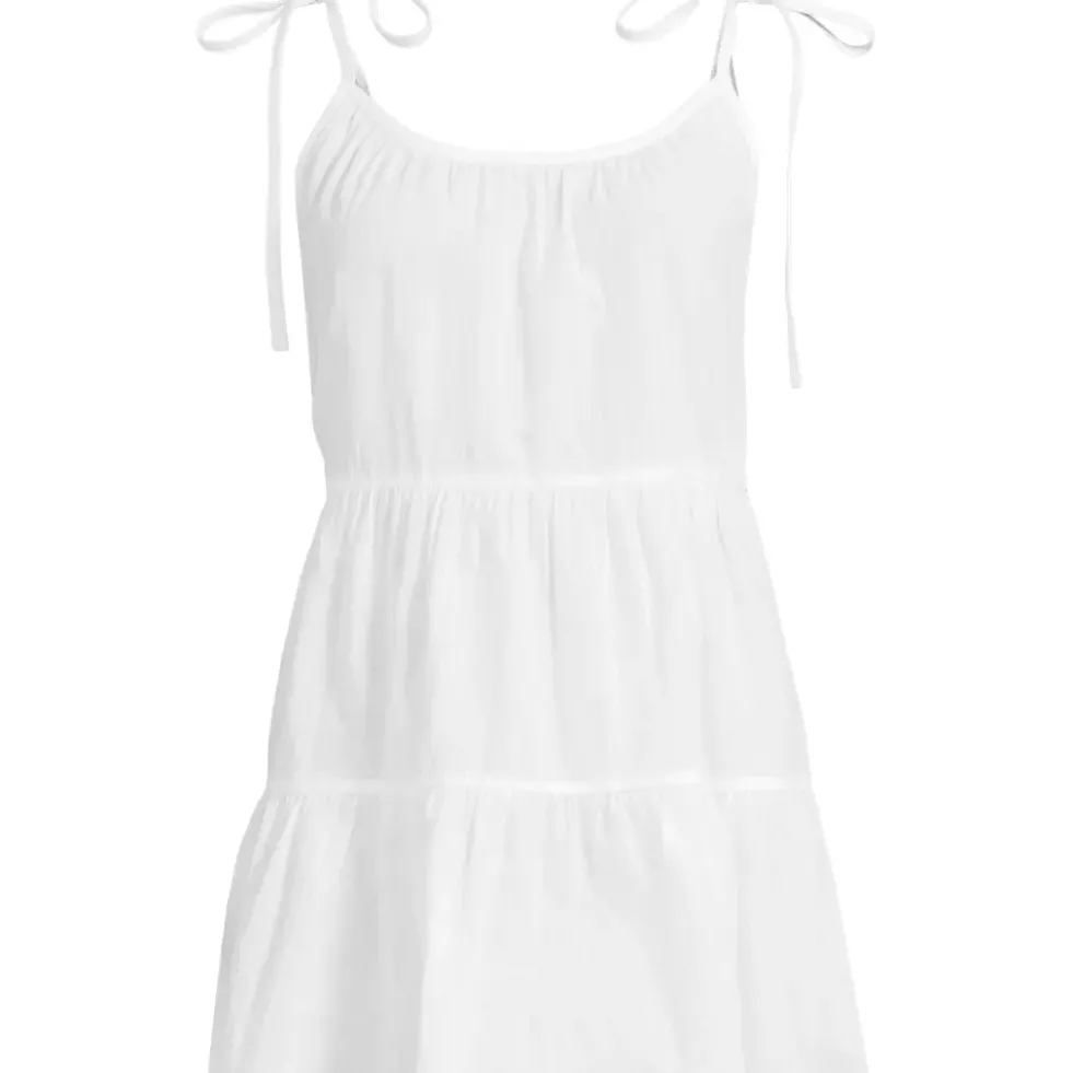 Women's New Tiered Cover Up Mini Dress