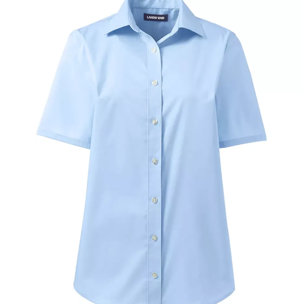 Women's No Gape Short Sleeve Stretch Shirt