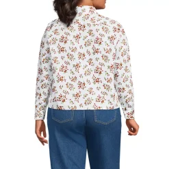 Women's No Iron Boxy Cropped Shirt