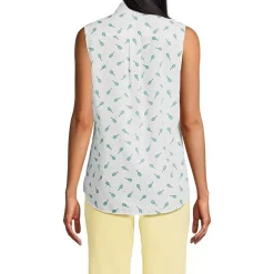 Women's No Iron Sleeveless Shirt