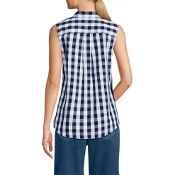 Women's No Iron Sleeveless Shirt