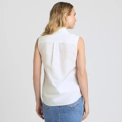 Women's No Iron Sleeveless Shirt