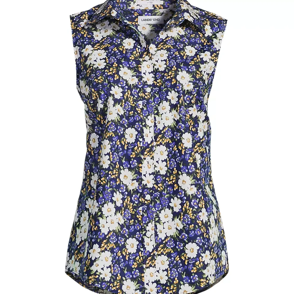 Women's No Iron Sleeveless Shirt
