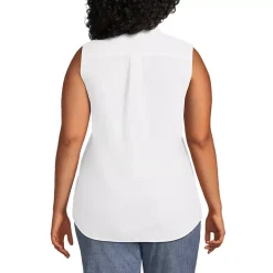 Women's No Iron Sleeveless Shirt