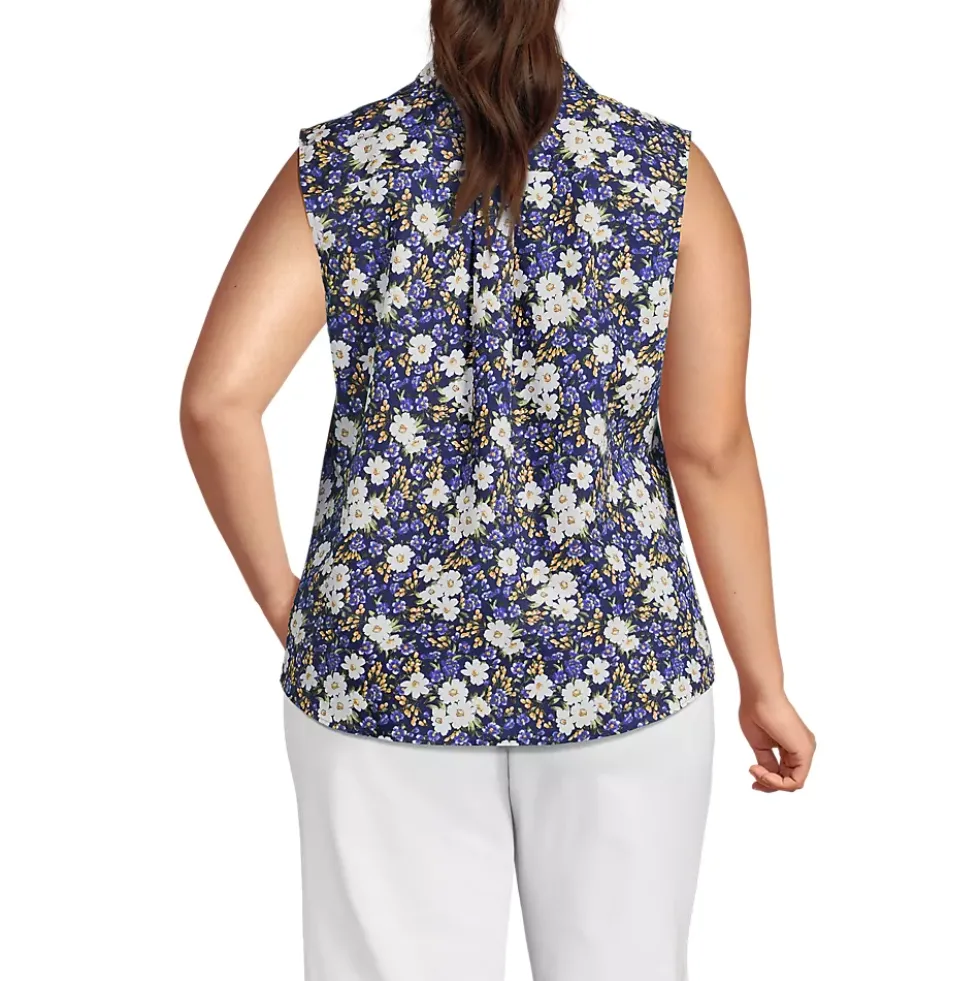 Women's No Iron Sleeveless Shirt