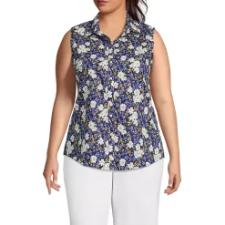 Women's No Iron Sleeveless Shirt
