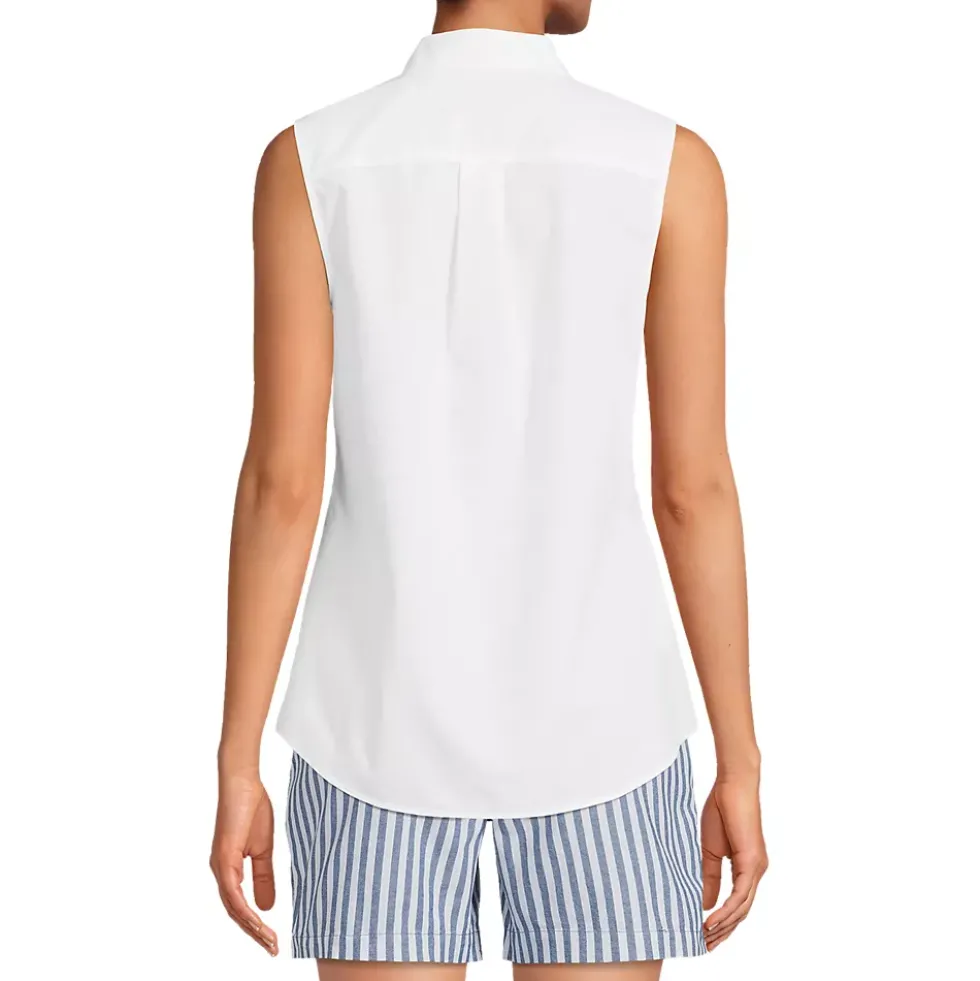 Women's No Iron Sleeveless Shirt