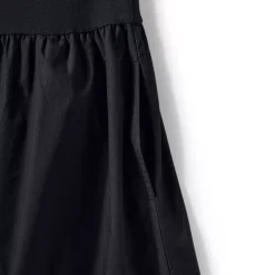 Women's Off the Shoulder Slender Mixed Media Dress