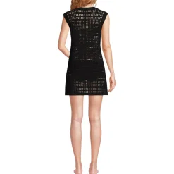 Women's Open Knit Cover-up Dress