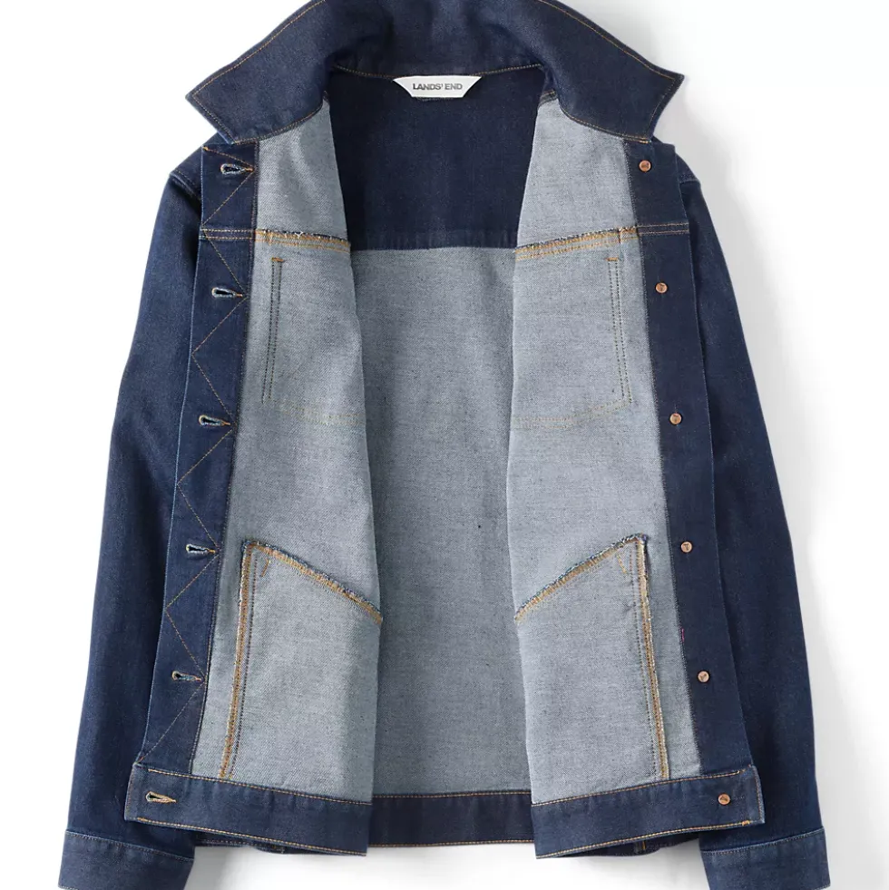 Women's Oversized Denim Trucker Jacket