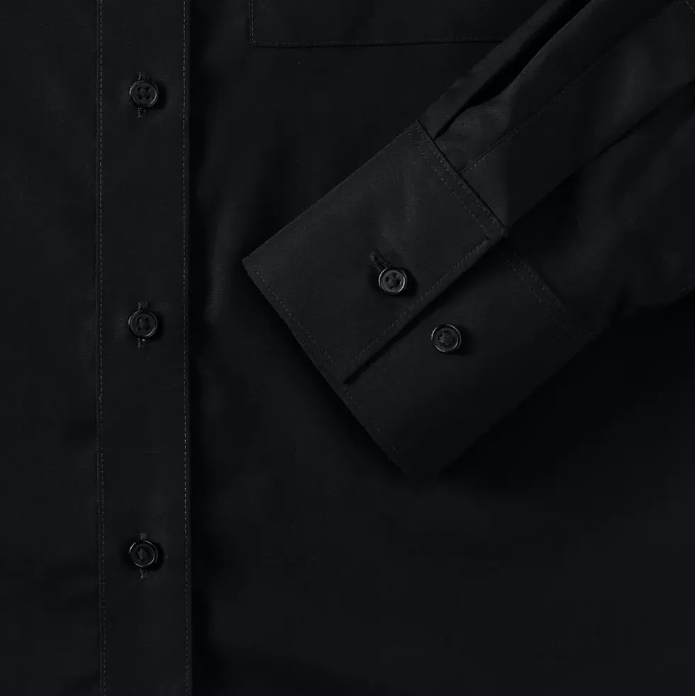Women's Oversized No Iron Tunic with Statement Collar Shirt