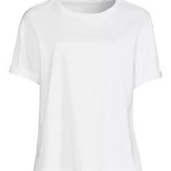 Women's Oversized Supima Short Sleeve Crew Neck T-Shirt
